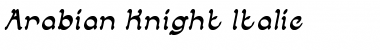 Download ARABIAN KNIGHT Font