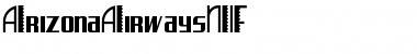 Download Arizona Airways NF Font