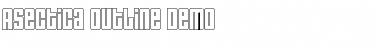 Download Asectica Outline Demo Font