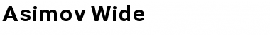 Download Asimov Font