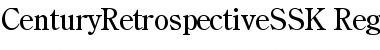 Download CenturyRetrospectiveSSK Regular Font