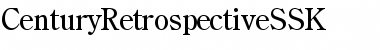 Download CenturyRetrospectiveSSK Font