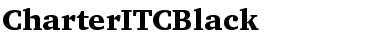 Download CharterITCBlack Font