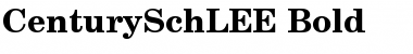 Download CenturySchLEE Bold Font