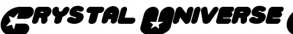 Download Crystal Universe Oblique Font