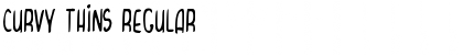Download Curvy Thins Font