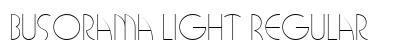 Busorama Light Regular