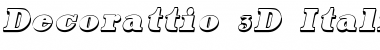 Download Decorattio 3D Font Download Decorattio 3D Font