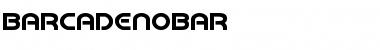 Download Barcade No Bar Font