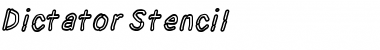Download Dictator Font
