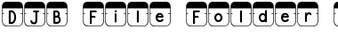 Download DJB File Folder Tabs Font Download DJB File Folder Tabs Font