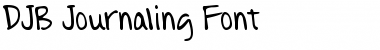 Download DJB Journaling Font Font Download DJB Journaling Font Font