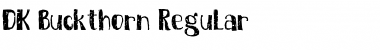 Download DK Buckthorn Font Download DK Buckthorn Font