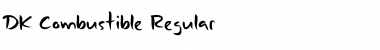 Download DK Combustible Font Download DK Combustible Font