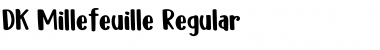 Download DK Millefeuille Font Download DK Millefeuille Font