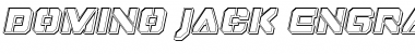 Download Domino Jack Engraved Italic Font Download Domino Jack Engraved Italic Font