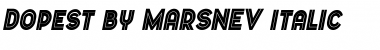 Download Dopest by MARSNEV Font