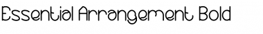 Download Essential Arrangement Font