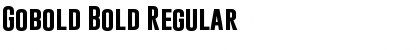 Download Gobold Bold Font