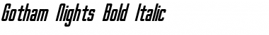 Download Gotham Nights Font
