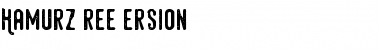 Download Hamurz Free Version Font