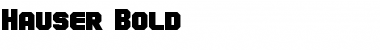 Download Hauser Font