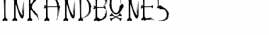Download inkandbones Font Download inkandbones Font