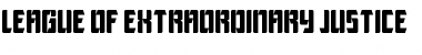 Download League of Extraordinary Justice Font