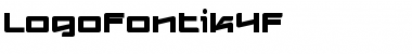 Download Logofontik 4F Regular Font Title Preview
