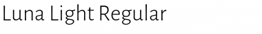 Download Luna Light Regular Font Title Preview Download Luna Light Regular Font Title Preview