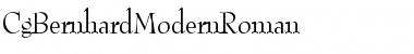 Download CgBernhardModernRoman Font