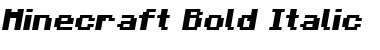 Download Minecraft Bold Italic Font
