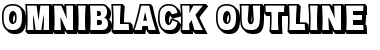 Download OMNIBLACK Outline Font Download OMNIBLACK Outline Font