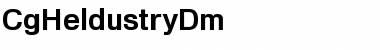 Download CgHeldustryDm Font