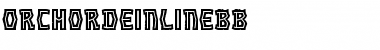 Download Orc Horde Inline BB Font