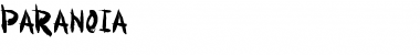 Download Paranoia Font