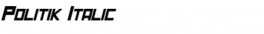 Download Politik Font