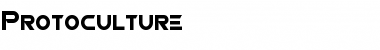 Download Protoculture Font