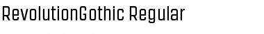 Download Revolution Gothic Regular Font