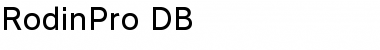 Download FOT-Rodin Pro DB Font