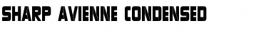 Download Sharp Avienne Condensed Regular Font