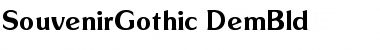 Download SouvenirGothic DemiBold Font