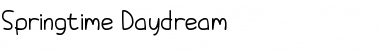Download Springtime Daydream Regular Font