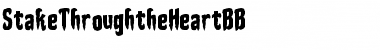 Download Stake Through the Heart BB Regular Font