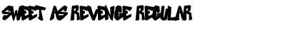 Download SWEET AS REVENGE Regular Font