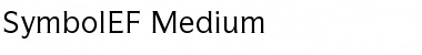 Download SymbolEF Medium Font