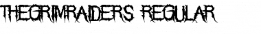 Download The Grim Raiders Regular Font