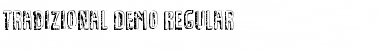 Download Tradizional DEMO Regular Font