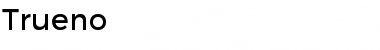 Download Trueno Font