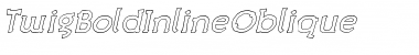Download Twig Bold Inline Oblique Font Download Twig Bold Inline Oblique Font